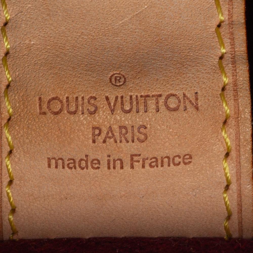 Louis Vuitton White Multicolor Monogram Canvas Judy MM Bag 3