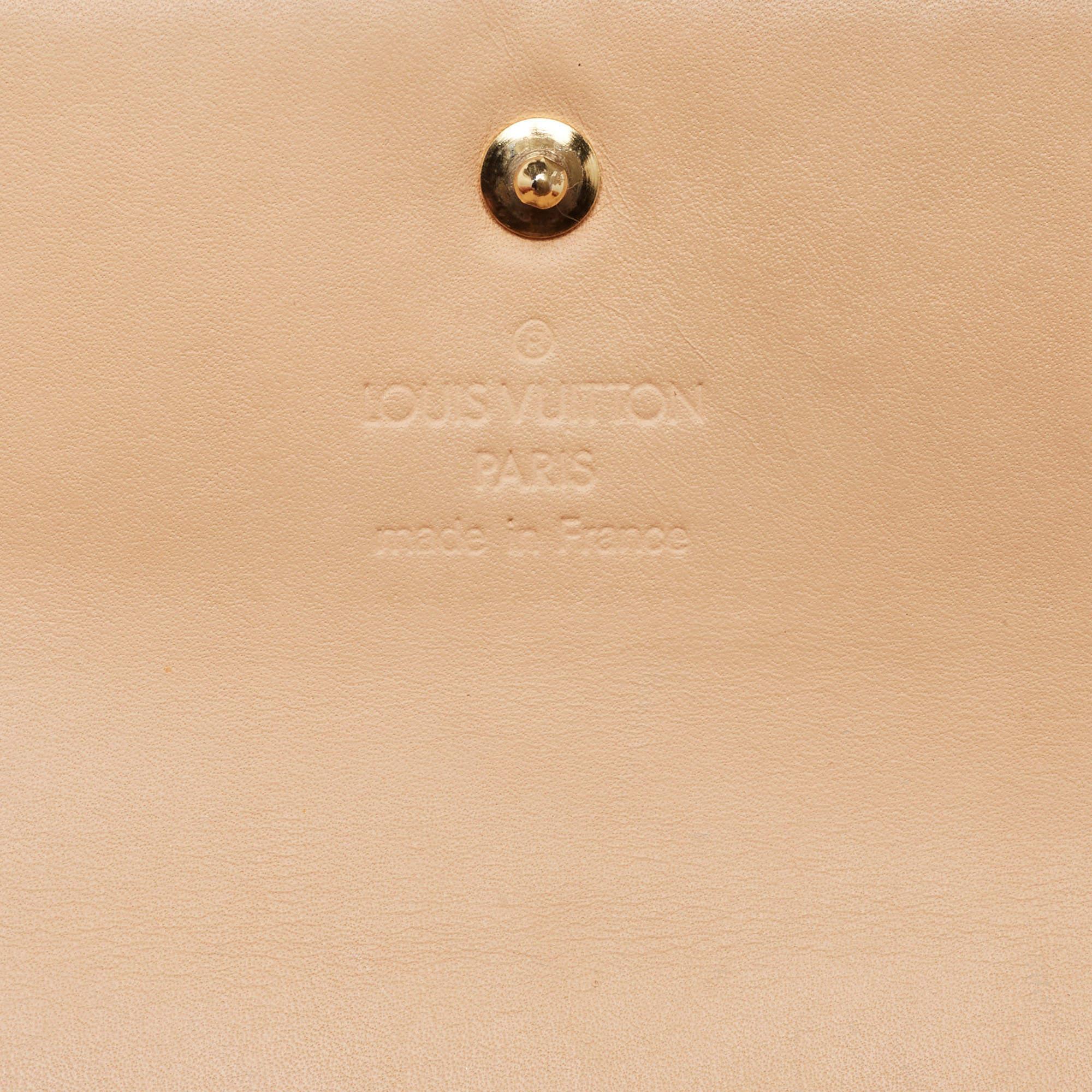 Louis Vuitton White/Multicolor Monogram Canvas Porte Tresor International Wallet 3