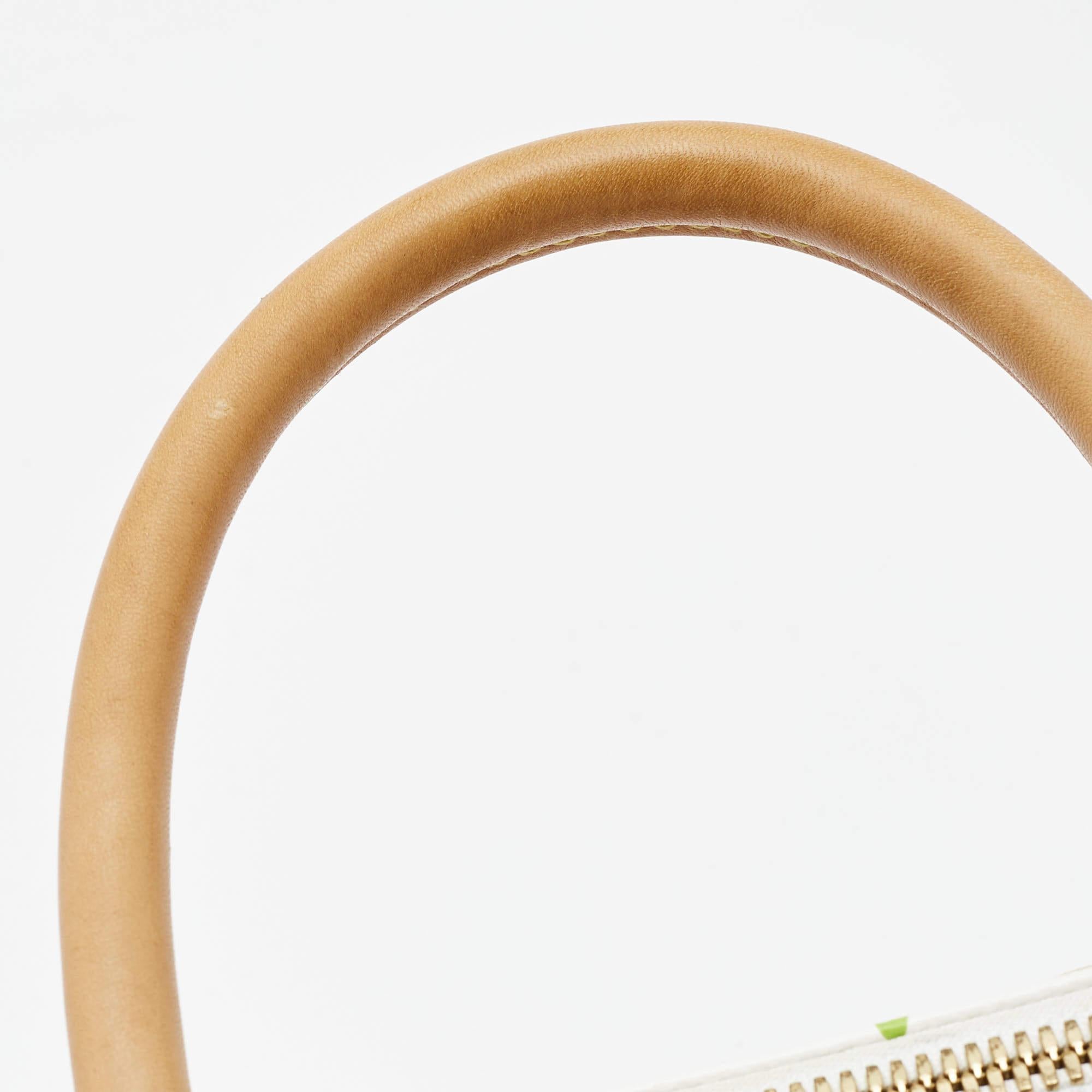 Louis Vuitton White Multicolor Monogram Canvas Rita Bag 5