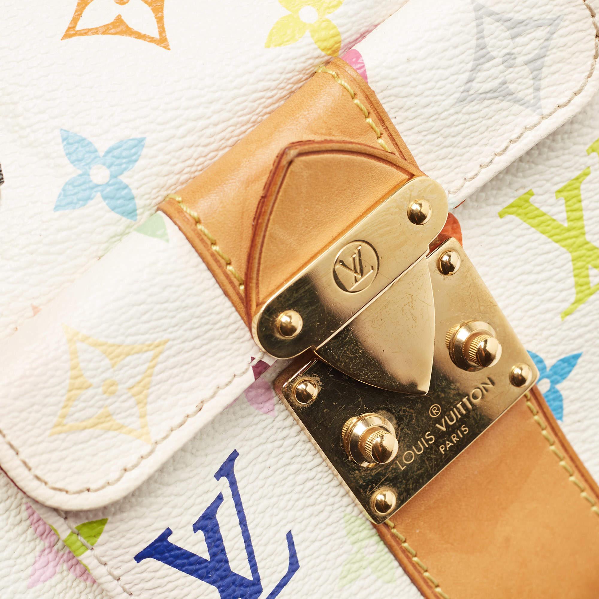 Louis Vuitton White/Multicolor Monogram Canvas Speedy 30 Bag 12