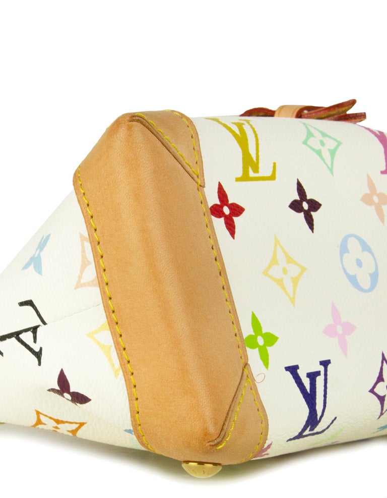 Louis Vuitton White Multicolor Monogram Eliza Shoulder Bag For