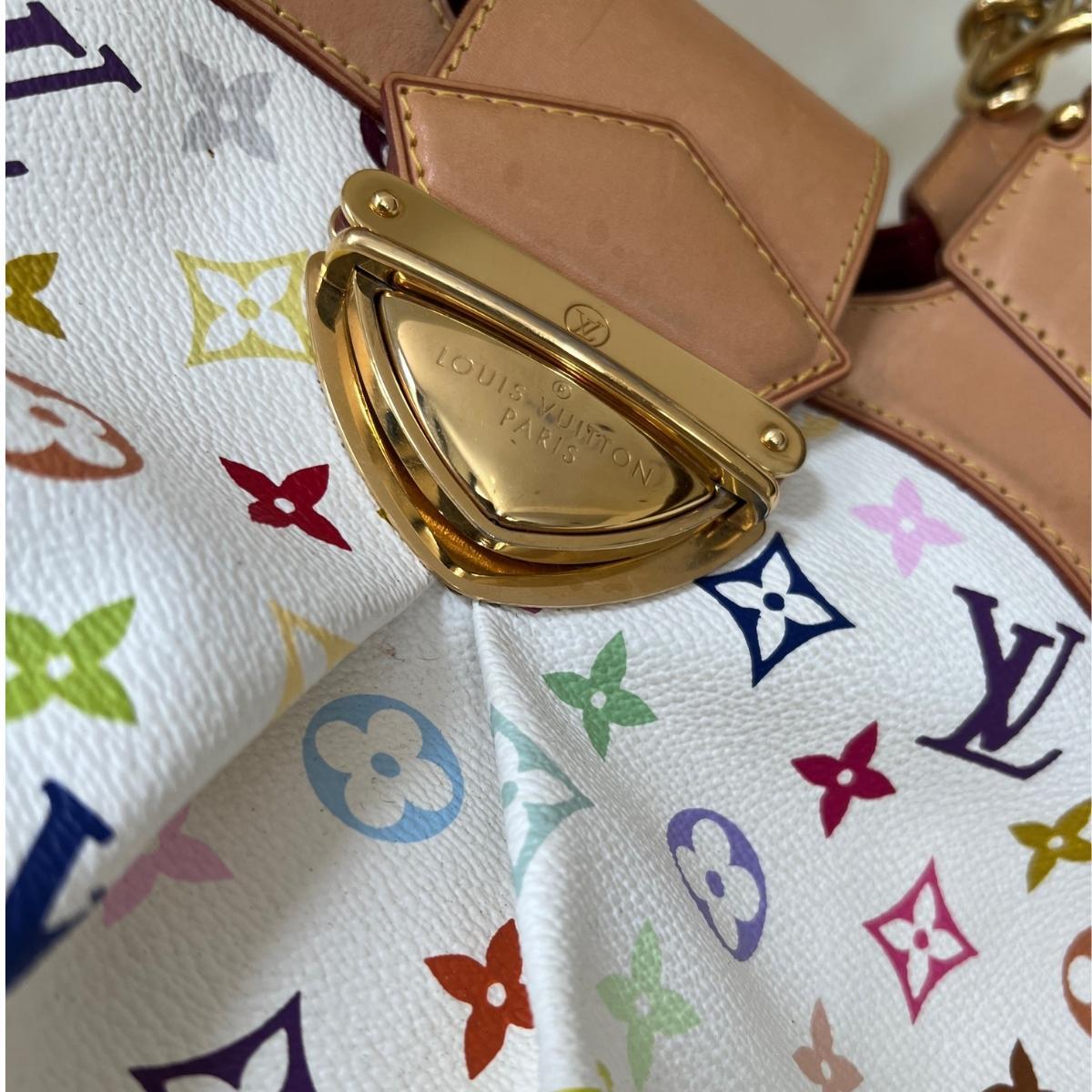 Louis Vuitton White Multicolor Ursula For Sale 1