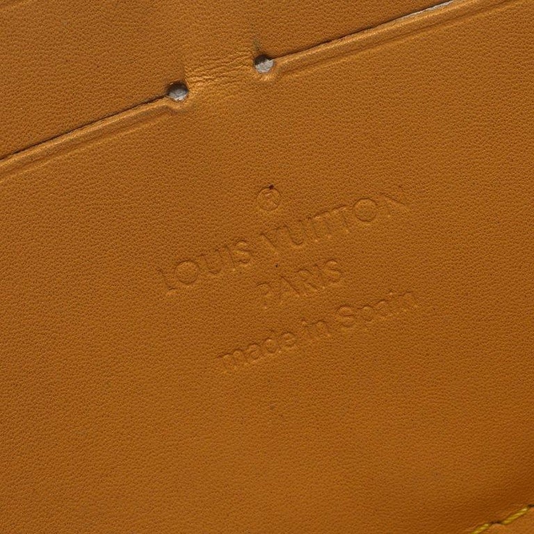 Louis Vuitton White Monogram Multicolor Zippy Wallet 862574 at