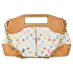 Louis Vuitton X Takashi Murakami White Monogram Multicolore Noe ref.744167  - Joli Closet