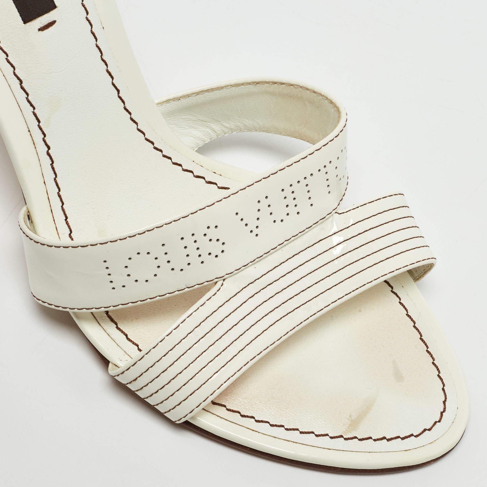 You can count on these Louis Vuitton sandals for an elevated feel. They are crafted beautifully and designed to offer the right fit and a comfortable lift.

