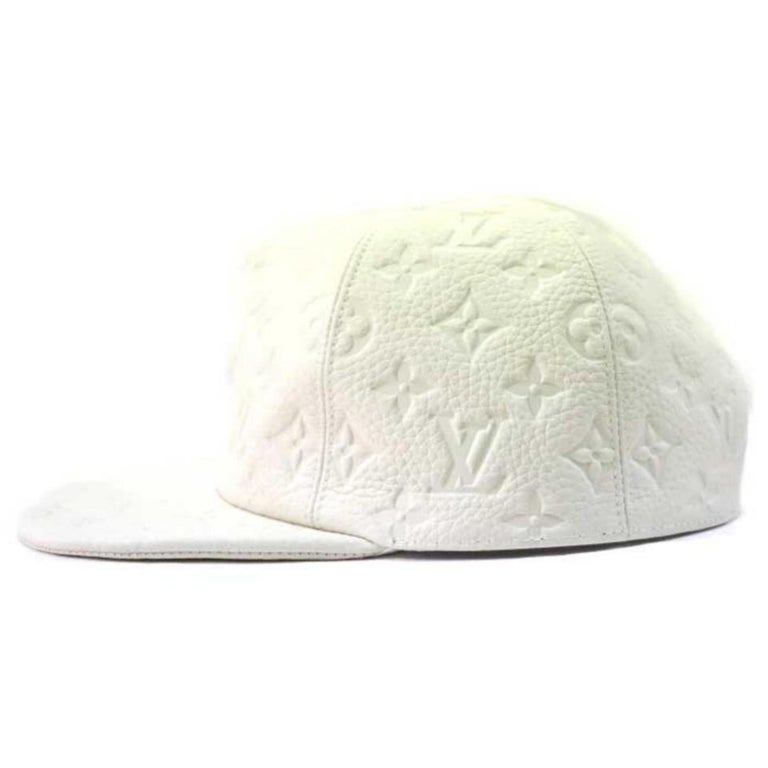 Free: Louis Vuitton Leather Sun Visor Hat White Multi-Color - Handbags -   Auctions for Free Stuff
