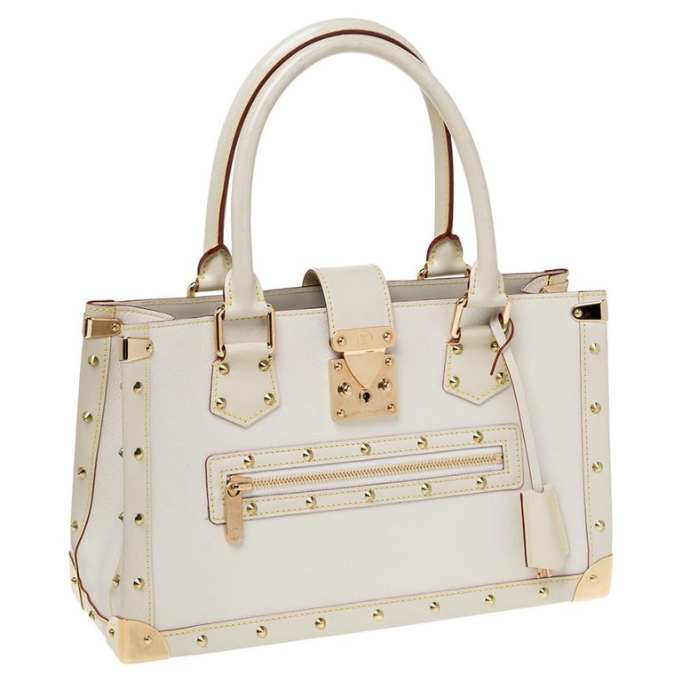 Vavin leather handbag Louis Vuitton White in Leather - 31454028