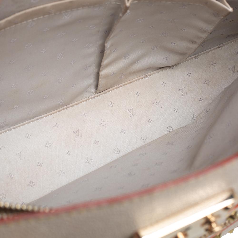 Louis Vuitton White Suhali Leather Le Fabuleux Bag 1