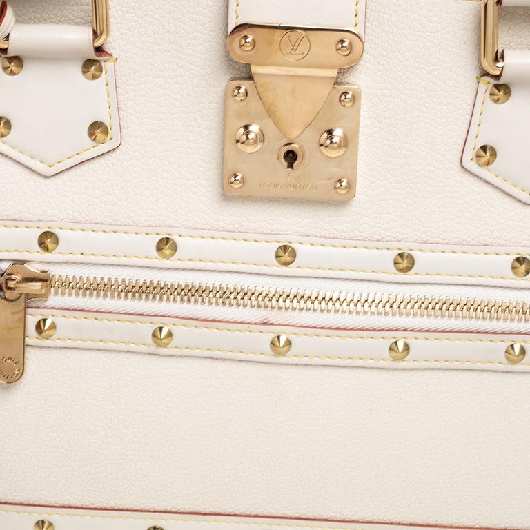 Louis Vuitton White Suhali Knightsbridge Pumps - Ann's Fabulous