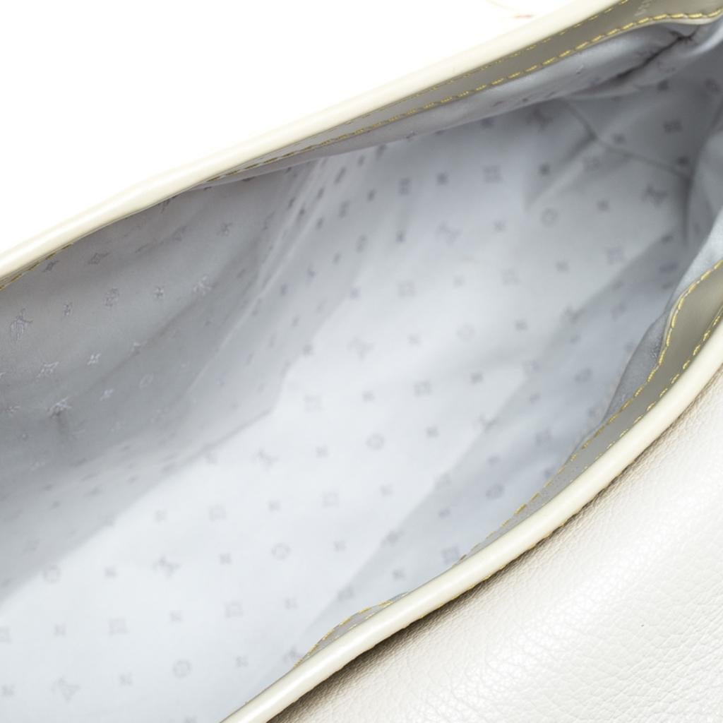 Louis Vuitton White Suhali Leather L'Essentiel PM Bag 4