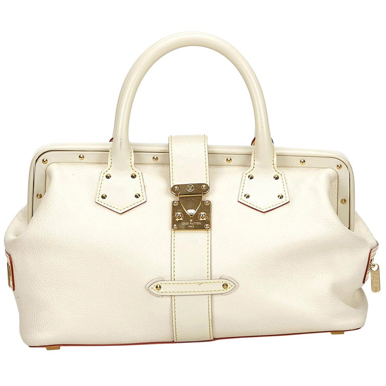 Louis Vuitton White Suhali Lingenieux PM For Sale at 1stDibs