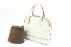 Louis Vuitton White Taurillon Leather Parnassea Alma PPM 76llk322s