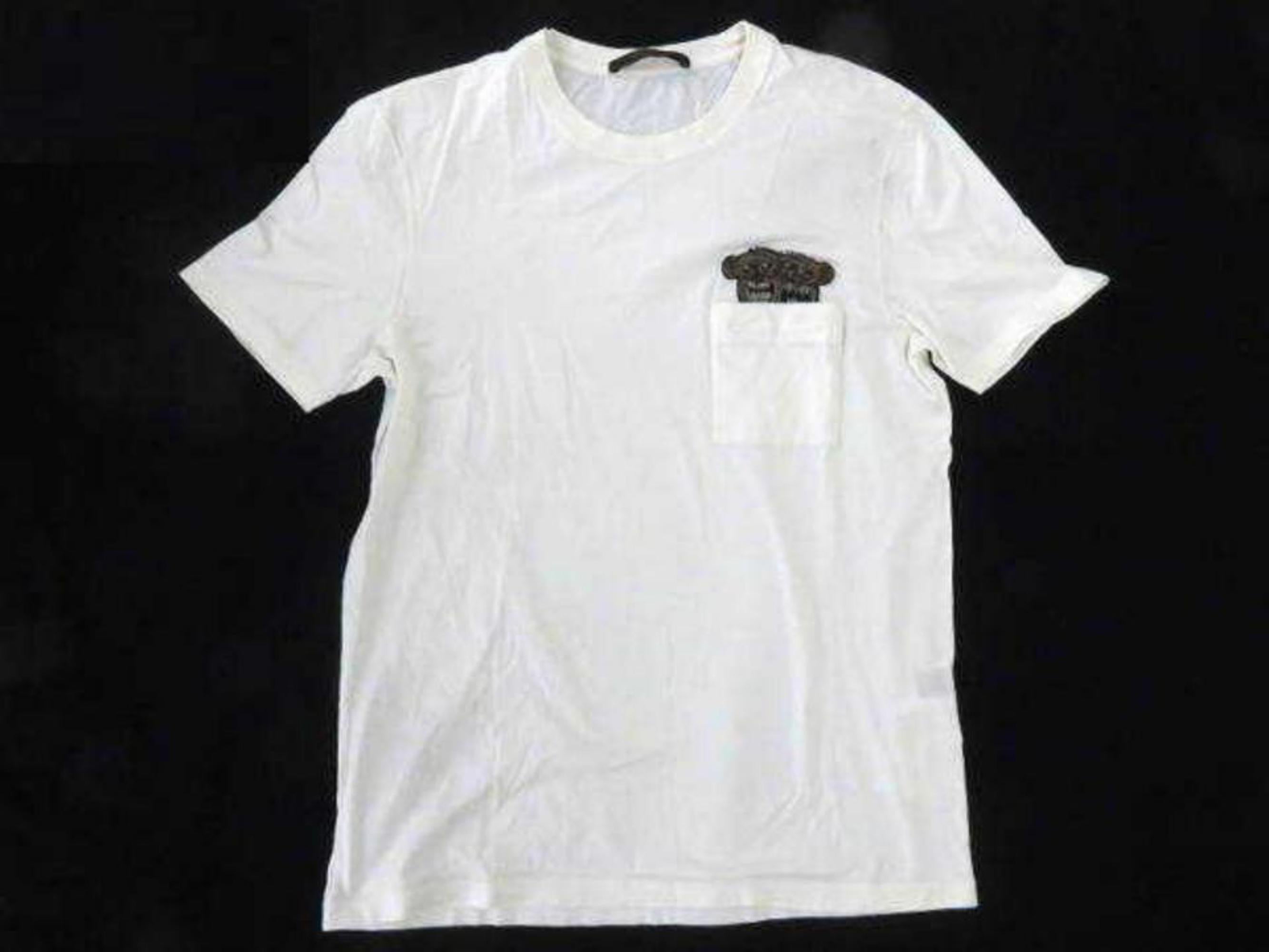Gray Louis Vuitton White (Ultra Rare) Limited Chapman Brothers Monster Animal T-shirt For Sale