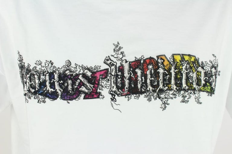Louis Vuitton Embroidery Spiral Tee Wizard of Oz Virgil Abloh 2019