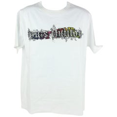 Louis Vuitton White (Ultra Rare) Virgil Abloh Wizard Oz t-shirt en spirale 7lz1023