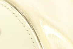 Louis Vuitton White Vinyl Epi Plage Leather Lagoon Bay 18lz510s