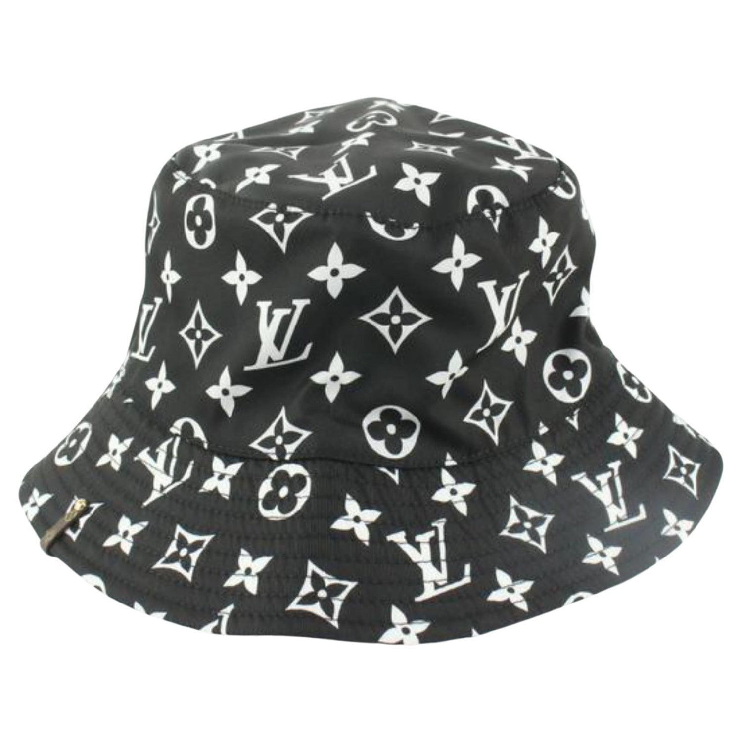 Louis Vuitton Bucket Hat White - For Sale on 1stDibs