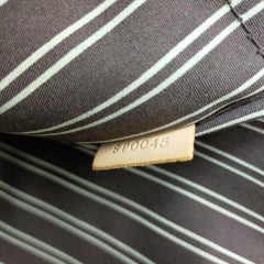 Louis Vuitton White x Brown Cabas Antigua GM Tote Bag 862065