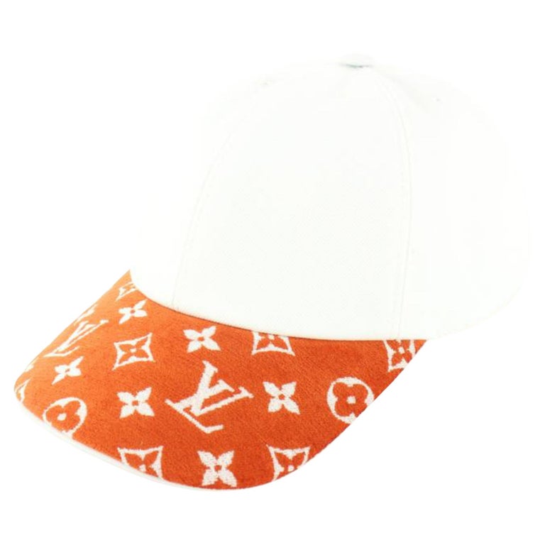 Louis Vuitton Virgil Abloh x Nigo Monogram LV Made Stripe Baseball Cap Hat 1231LV16