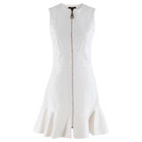 Louis Vuitton White-Creme A-Line Dress with Logo Belt at 1stDibs  louis  vuitton dress white, lv white dress, white louis vuitton dress