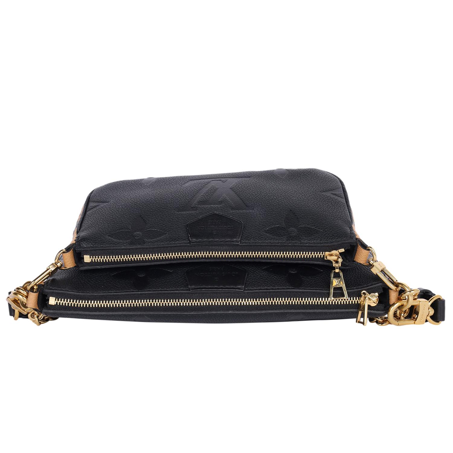 LOUIS VUITTON Wild At Heart Multi Pochette Accessoires Leopardo in vendita 9