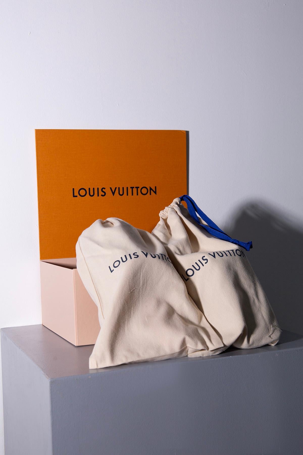 Louis Vuitton Will We Pharell Palace Slipper Damier Pop Herren im Angebot 5