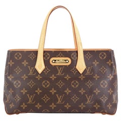 Louis Vuitton Wilshire Handbag Monogram Canvas PM 