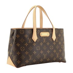 Louis Vuitton Wilshire Handbag Monogram Canvas PM