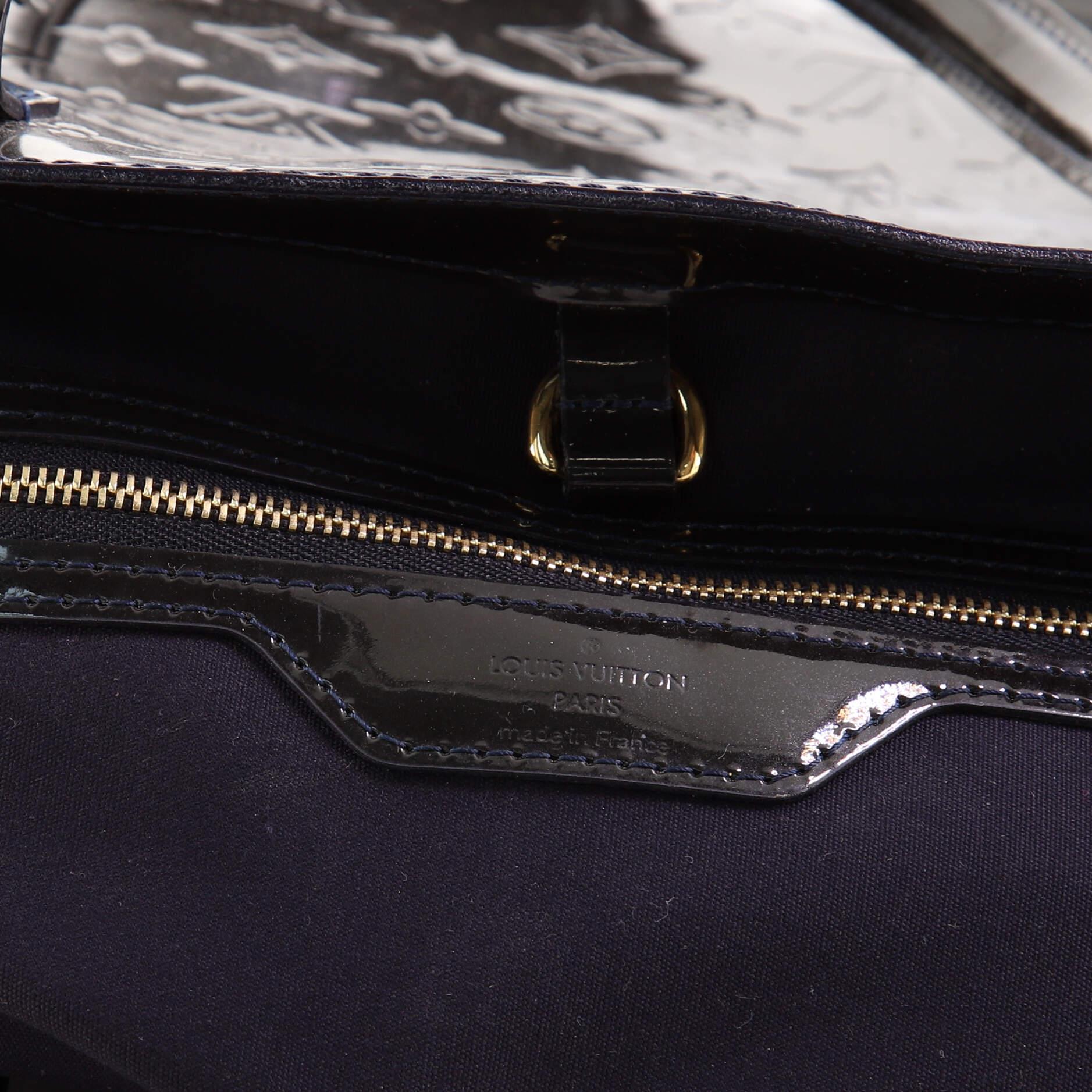 Louis Vuitton Wilshire Handbag Monogram Vernis GM 4