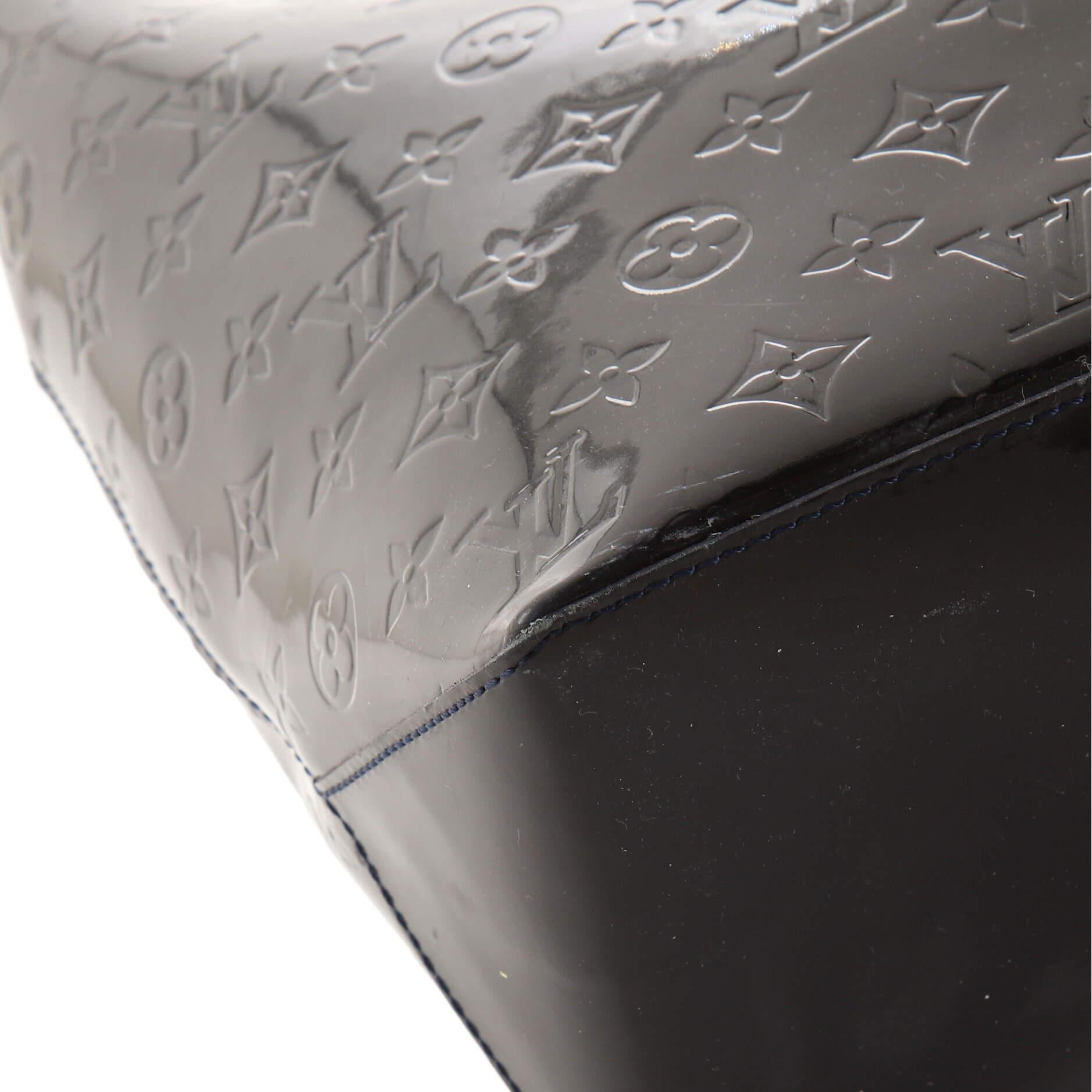 Louis Vuitton Wilshire Handbag Monogram Vernis GM 2