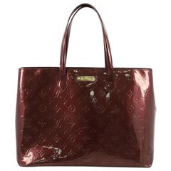 Louis Vuitton Wilshire Handbag Monogram Vernis GM