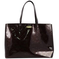 Louis Vuitton Wilshire Handbag Monogram Vernis GM