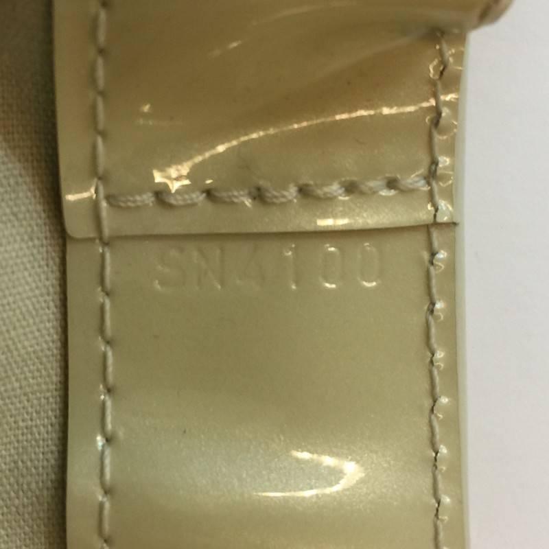 Louis Vuitton Wilshire Handbag Monogram Vernis MM 3