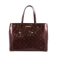 Louis Vuitton Wilshire Handbag Monogram Vernis MM