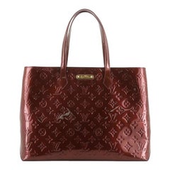 Louis Vuitton Wilshire Handbag Monogram Vernis MM