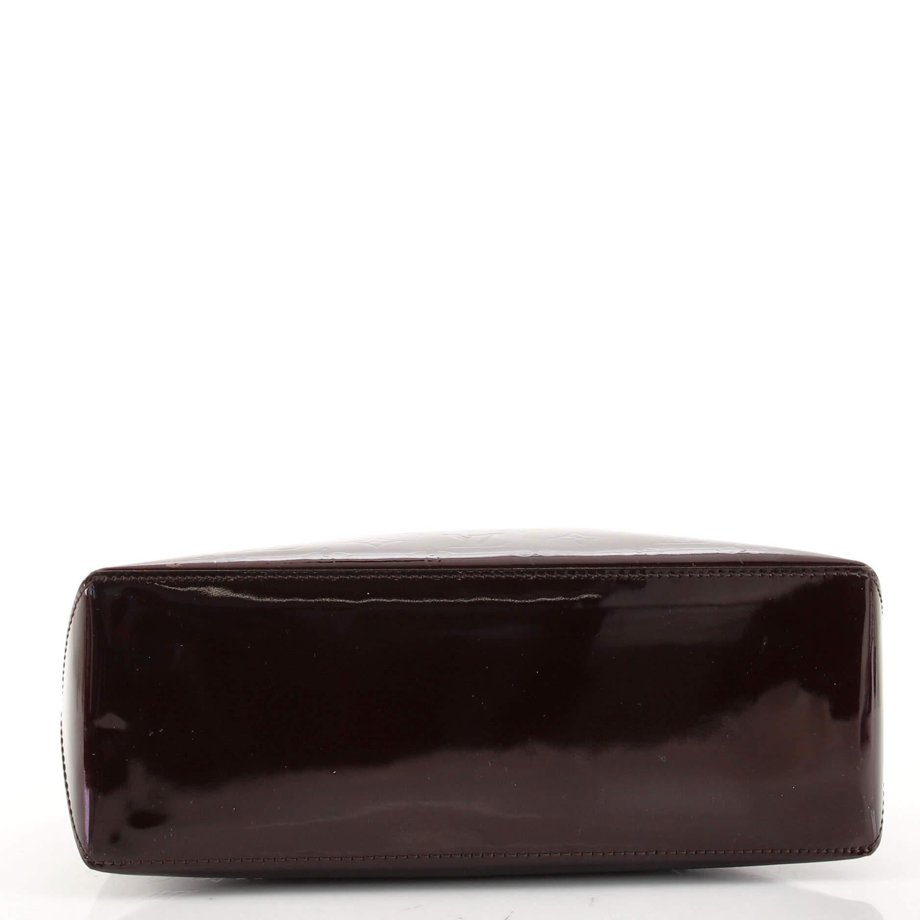  Louis Vuitton Wilshire Handbag Monogram Vernis PM In Good Condition In NY, NY