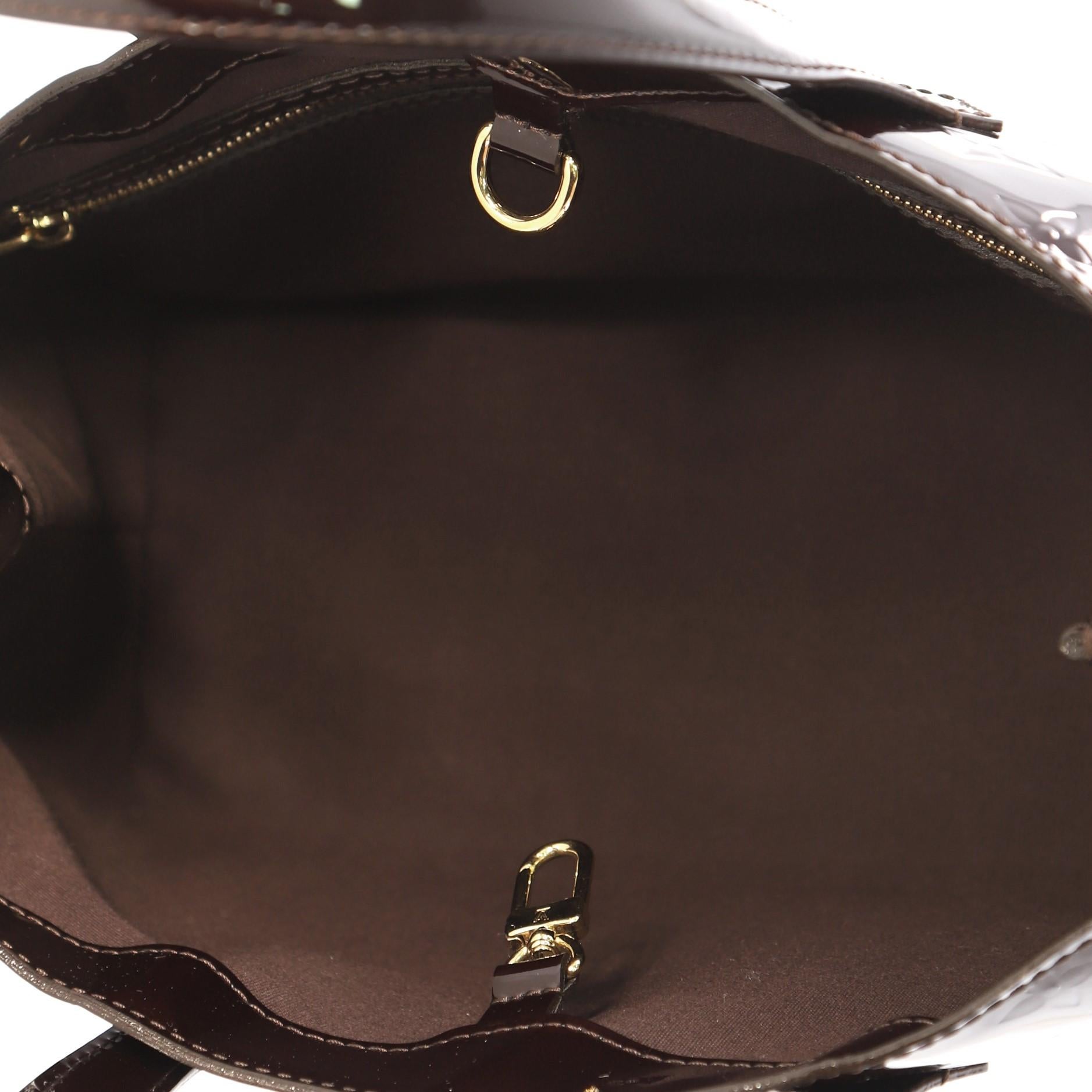 Women's Louis Vuitton Wilshire Handbag Monogram Vernis PM