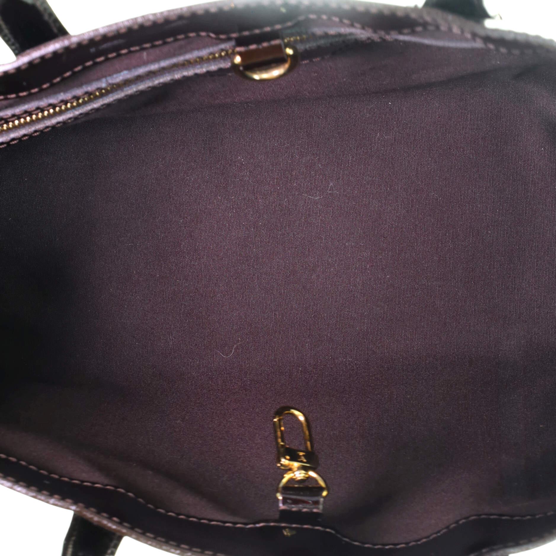 Women's or Men's Louis Vuitton Wilshire Handbag Monogram Vernis PM