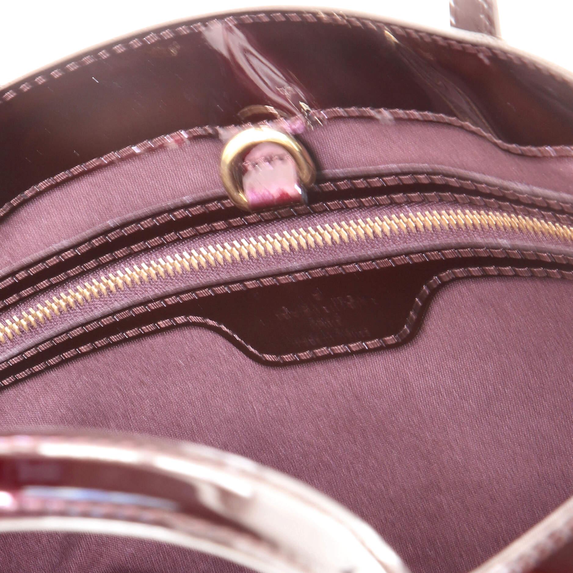  Louis Vuitton Wilshire Handbag Monogram Vernis PM 2