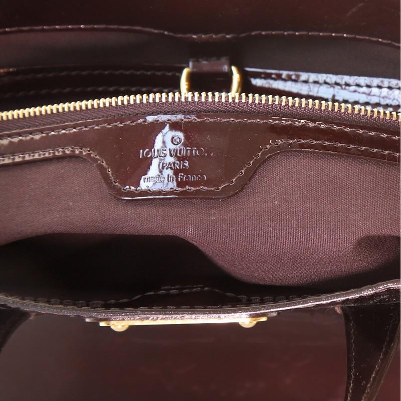 Louis Vuitton Wilshire Handbag Monogram Vernis PM 3