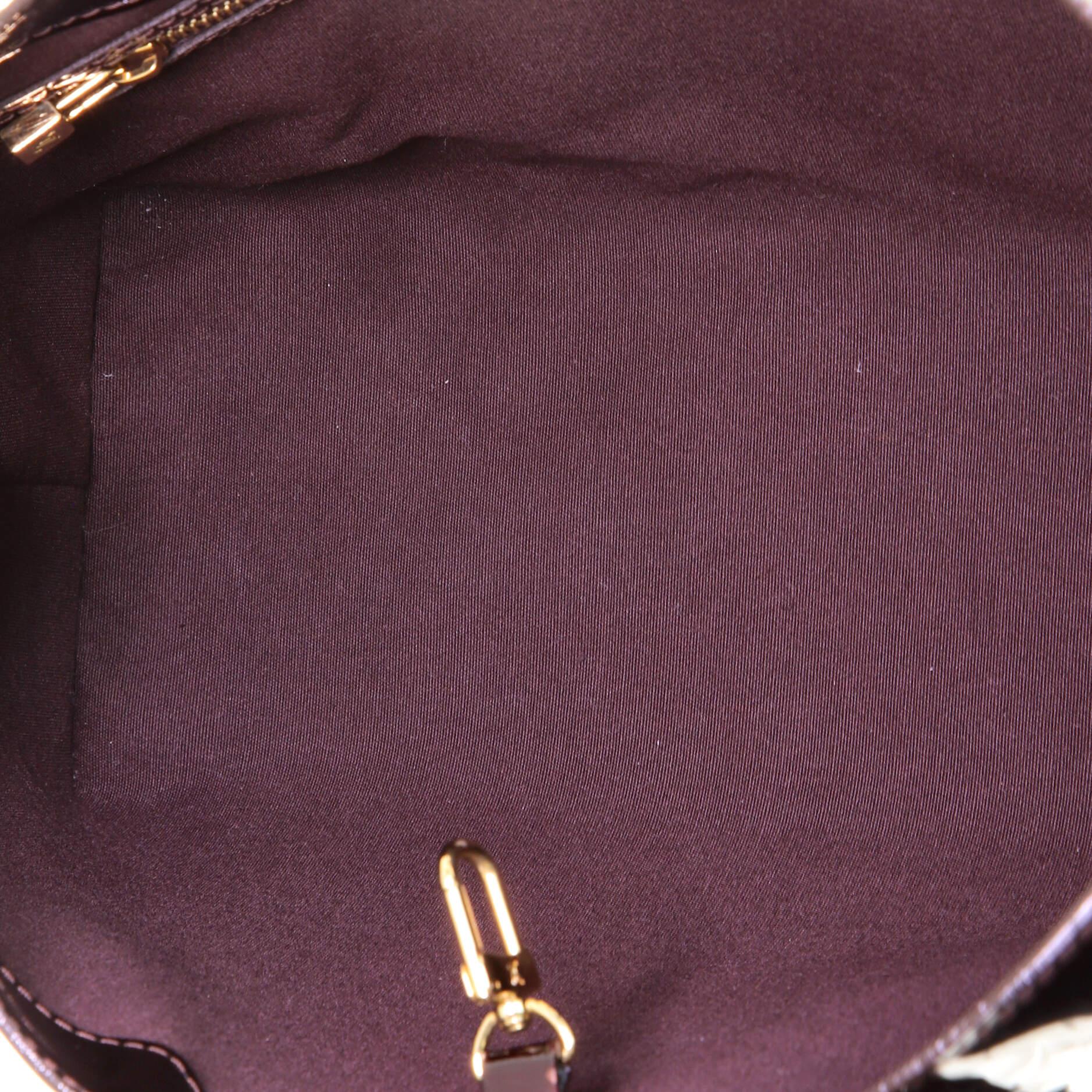  Louis Vuitton Wilshire Handbag Monogram Vernis PM 3