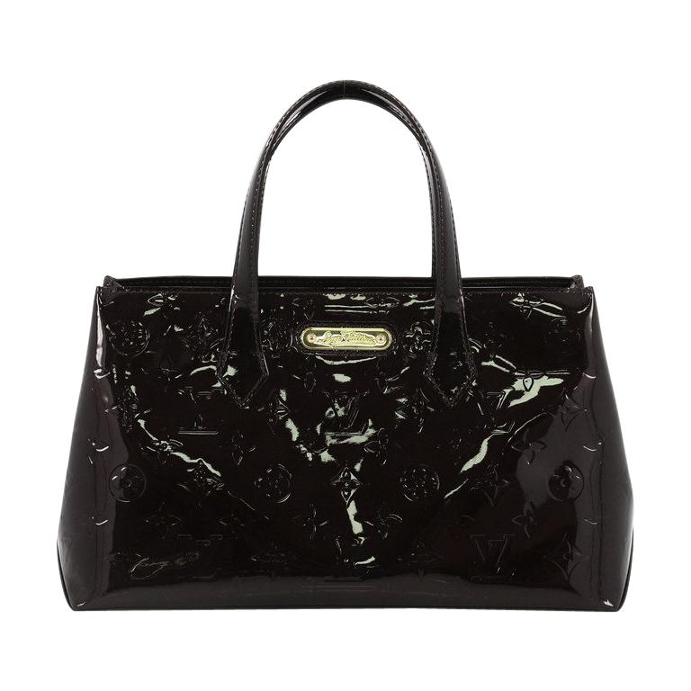 Louis Vuitton Wilshire Handbag Monogram Vernis PM at 1stDibs