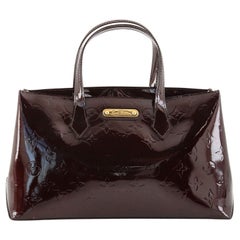 Louis Vuitton Wilshire Handtasche mit Monogramm Vernis PM