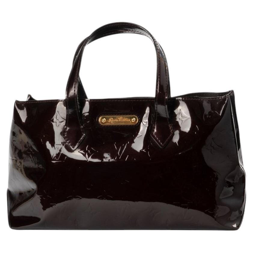 Louis Vuitton Wilshire PM Amaranth Varnish For Sale