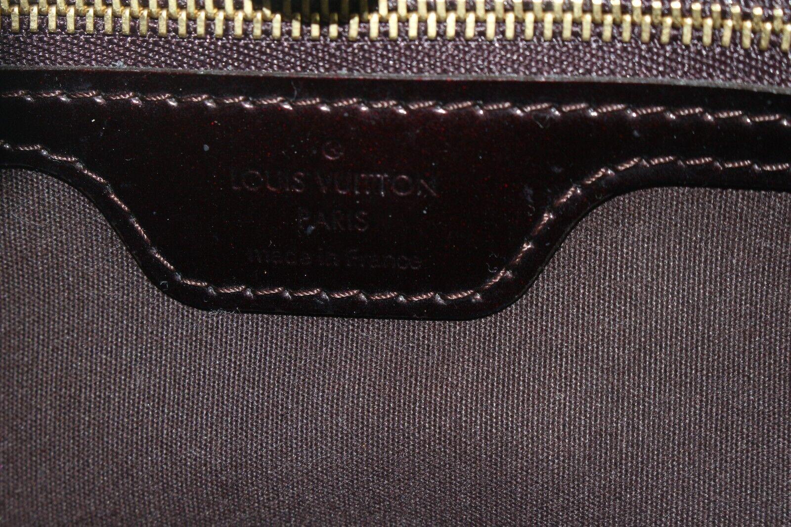 Louis Vuitton Wilshire Tote PM Amarante Leather Monogram 4LV119K For Sale 6