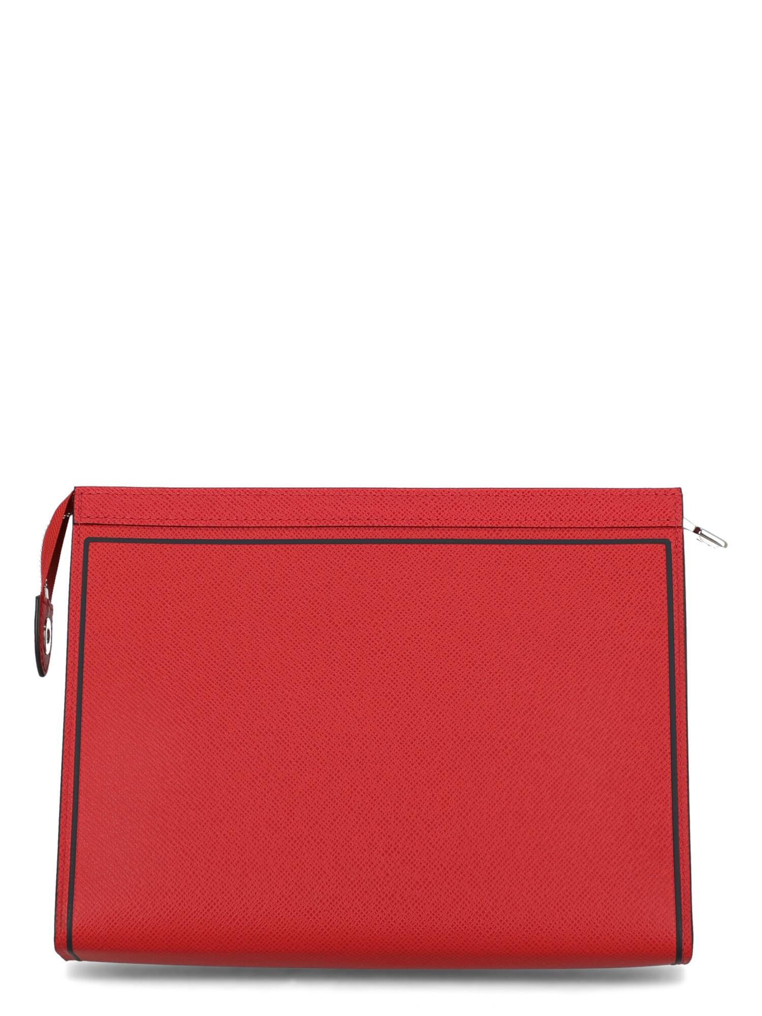 Women's Louis Vuitton Woman Handbag  Red Leather