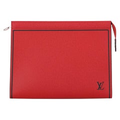 Louis Vuitton Woman Handbag  Red Leather