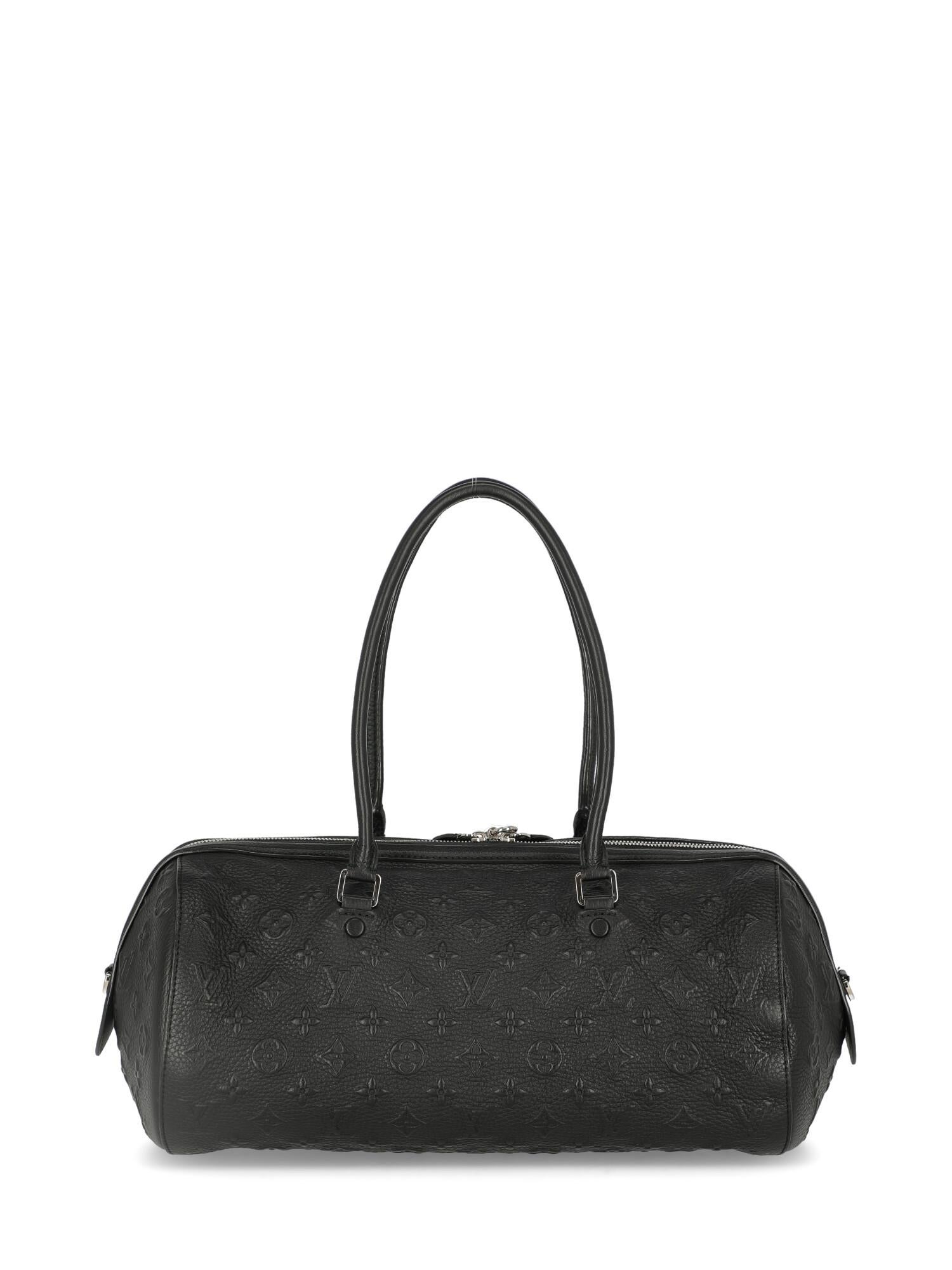 Women's Louis Vuitton Woman Shoulder bag Black Leather