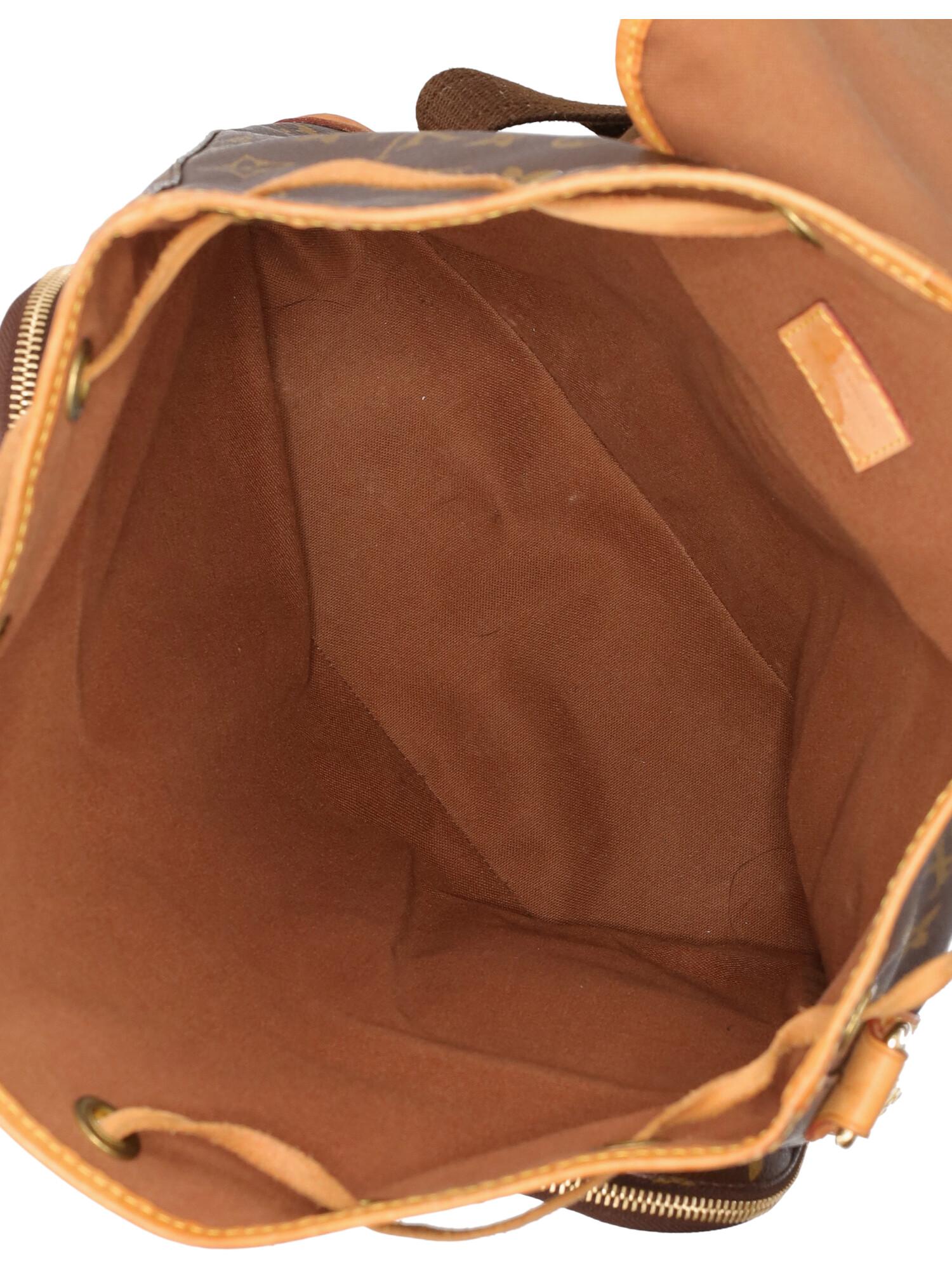 Black Louis Vuitton Women Backpacks Bosphore Brown Synthetic Fibers For Sale