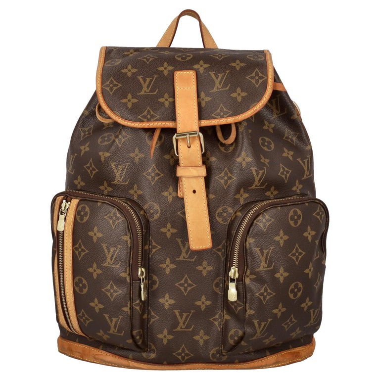Louis Vuitton Women Backpacks Bosphore Brown Synthetic Fibers For